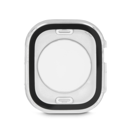 Protection d'écran Hama Essential pour Apple Watch - 49 mm - Verre de sécurité - Protection à 360° - Transparent