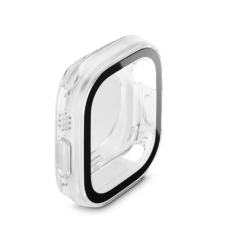 Protection d'écran Hama Essential pour Apple Watch - 49 mm - Verre de sécurité - Protection à 360° - Transparent