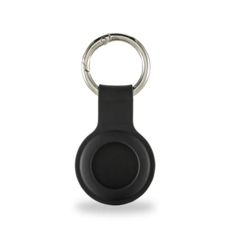 Étui Hama Essential AirTag - Silicone antiadhésif - Noir