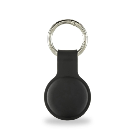 Étui Hama Essential AirTag - Silicone antiadhésif - Noir