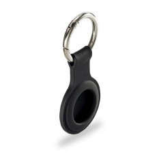 Étui Hama Essential AirTag - Silicone antiadhésif - Noir
