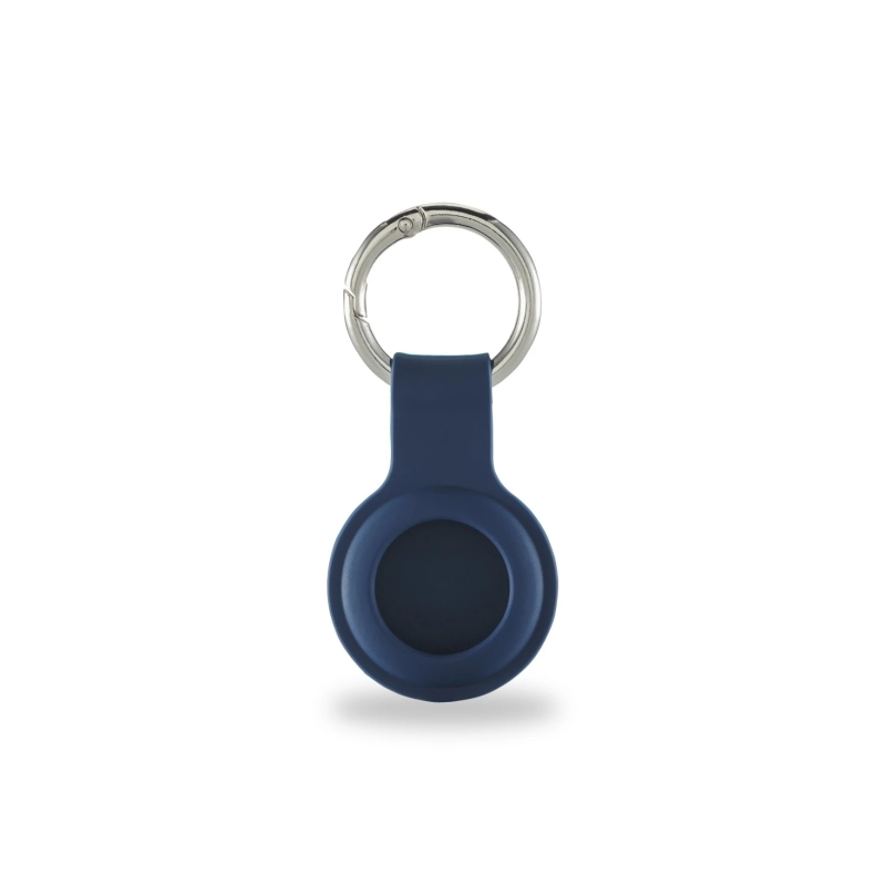 Étui Hama Essential AirTag - Silicone antiadhésif - Bleu