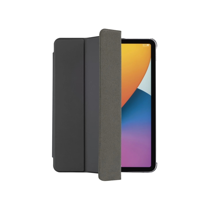 Étui pliable transparent Hama pour iPad 10,9" - Compartiment pour stylet intégré - Polyuréthane - Fonction support - Noir