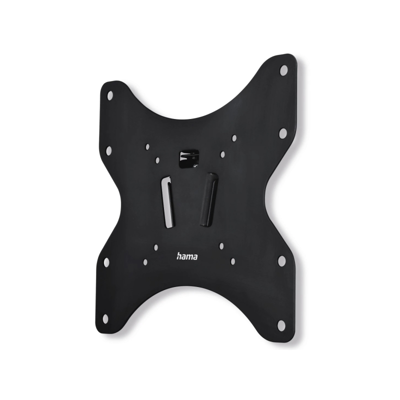 Support mural fixe Hama pour téléviseurs jusqu'à 48 pouces - Poids maximal 35 kg - VESA 200 x 200 mm - Noir