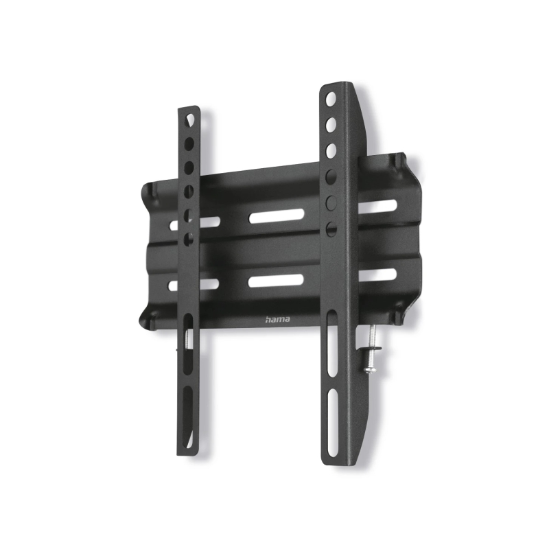 Support mural fixe Hama pour téléviseurs jusqu'à 48 pouces - Poids maximal : 25 kg - VESA 200 x 200 mm - Acier - Niveau à bulle