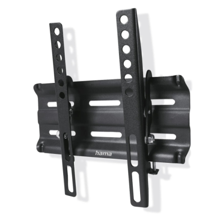 Support mural fixe Hama pour téléviseurs jusqu'à 48 pouces - Poids maximal : 25 kg - VESA 200 x 200 mm - Acier - Niveau à bulle