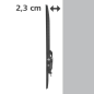 Support mural fixe Hama pour téléviseurs jusqu'à 65 pouces - Poids maximal : 35 kg - VESA 400 x 400 mm - Acier - Niveau à bulle