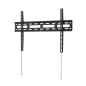 Support mural fixe Hama pour téléviseurs jusqu'à 75 pouces - Poids maximal : 40 kg - VESA 600 x 400 mm - Acier - Niveau à bulle