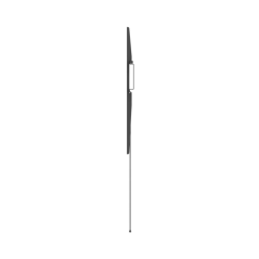 Support mural fixe Hama pour téléviseurs jusqu'à 75 pouces - Poids maximal : 40 kg - VESA 600 x 400 mm - Acier - Niveau à bulle