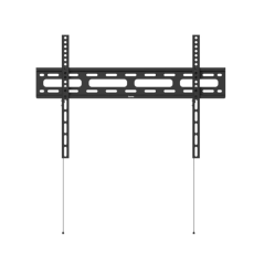 Support mural fixe Hama pour téléviseurs jusqu'à 75 pouces - Poids maximal : 40 kg - VESA 600 x 400 mm - Acier - Niveau à bulle