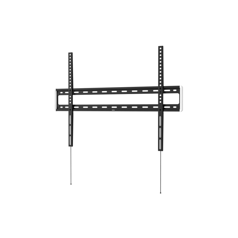 Support mural fixe Hama pour téléviseurs jusqu'à 100 pouces - Poids max. 75 kg - VESA 800 x 600 mm - Acier - Gestion des câbles
