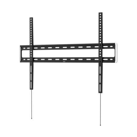 Support mural fixe Hama pour téléviseurs jusqu'à 100 pouces - Poids max. 75 kg - VESA 800 x 600 mm - Acier - Gestion des câbles