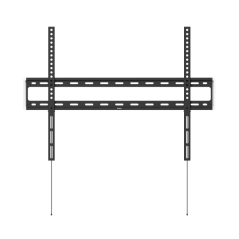 Support mural fixe Hama pour téléviseurs jusqu'à 100 pouces - Poids max. 75 kg - VESA 800 x 600 mm - Acier - Gestion des câbles