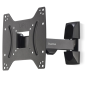 Support mural Hama pour téléviseurs jusqu'à 48 pouces (122 cm) - Poids maximal : 20 kg - Inclinable - Pivotant - Compatible VESA