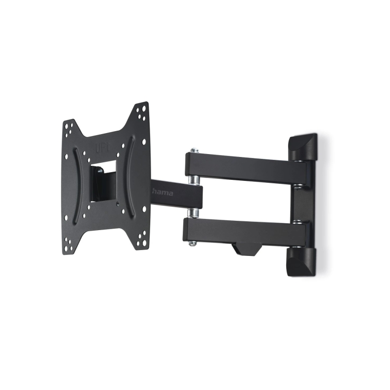 Support mural Hama pour téléviseurs jusqu'à 48 pouces (122 cm) - Poids maximal : 20 kg - Inclinable - Pivotant - Compatible VESA