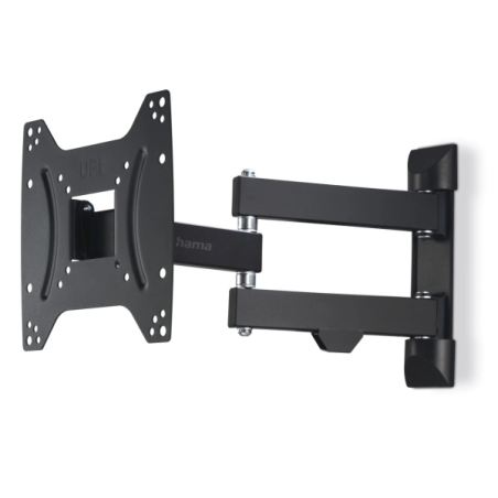 Support mural Hama pour téléviseurs jusqu'à 48 pouces (122 cm) - Poids maximal : 20 kg - Inclinable - Pivotant - Compatible VESA