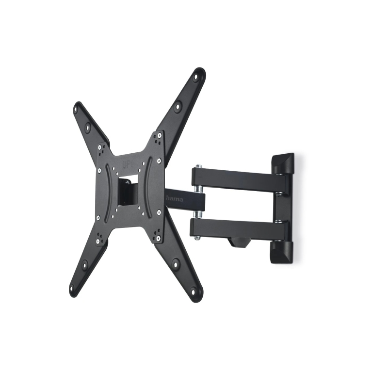 Support mural Hama pour téléviseurs jusqu'à 65 pouces - Poids maximal : 25 kg - Inclinable - Pivotant - Compatible VESA 400 x 40