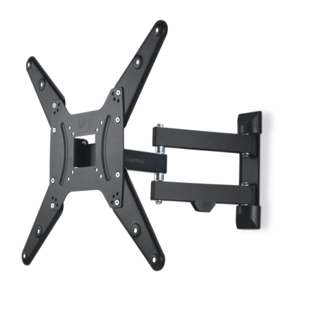 Support mural Hama pour téléviseurs jusqu'à 65 pouces - Poids maximal : 25 kg - Inclinable - Pivotant - Compatible VESA 400 x 40