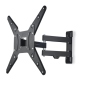 Support mural Hama pour téléviseurs jusqu'à 65 pouces - Poids maximal : 25 kg - Inclinable - Pivotant - Compatible VESA 400 x 40