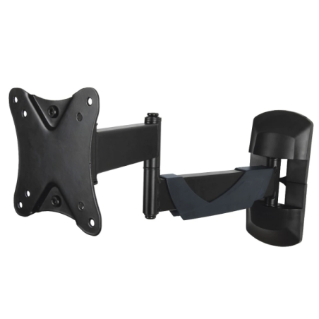 Support mural Hama pour téléviseurs jusqu'à 26 pouces - Poids maximal : 25 kg - Inclinable - Pivotant - Compatible VESA 100 x 10