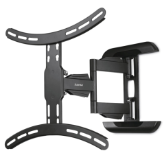 Support mural Hama pour téléviseurs jusqu'à 65 pouces - Poids maximal : 35 kg - Inclinable - Pivotant - Compatible VESA 400 x 40