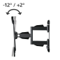Support mural Hama pour téléviseurs jusqu'à 65 pouces - Poids maximal : 35 kg - Inclinable - Pivotant - Compatible VESA 400 x 40