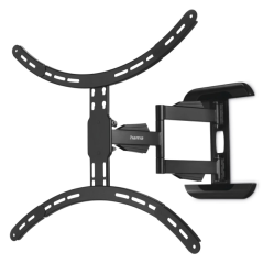 Support mural Hama pour téléviseurs jusqu'à 75 pouces - Poids maximal : 45 kg - Inclinable - Pivotant - Compatible VESA 600 x 50