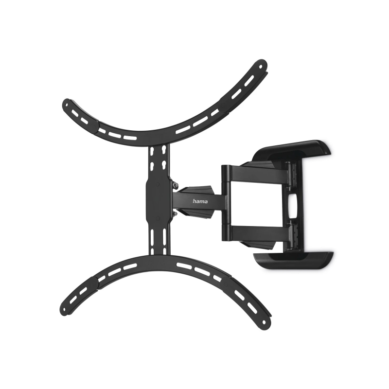 Support mural Hama pour téléviseurs jusqu'à 75 pouces - Poids maximal : 45 kg - Inclinable - Pivotant - Compatible VESA 600 x 50