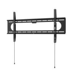 Support mural fixe Hama pour téléviseurs jusqu'à 90 pouces - Poids maximal : 100 kg - VESA 800 x 400 mm - Acier - Noir