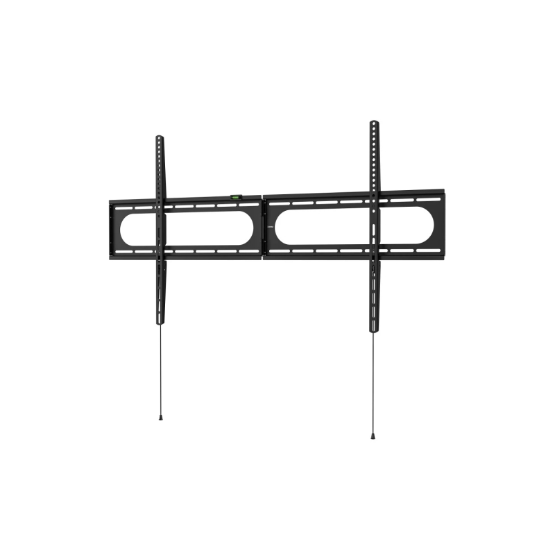 Support mural fixe Hama pour téléviseurs jusqu'à 120 pouces - Poids maximal : 100 kg - VESA 1100 x 600 mm - Acier - Niveau à bul