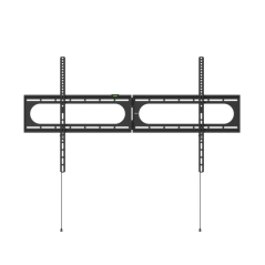 Support mural fixe Hama pour téléviseurs jusqu'à 120 pouces - Poids maximal : 100 kg - VESA 1100 x 600 mm - Acier - Niveau à bul