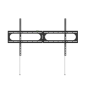 Support mural fixe Hama pour téléviseurs jusqu'à 120 pouces - Poids maximal : 100 kg - VESA 1100 x 600 mm - Acier - Niveau à bul