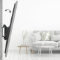Support mural fixe Hama pour téléviseurs jusqu'à 120 pouces - Poids maximal : 100 kg - Inclinable - Compatible VESA 1100 x 600 m
