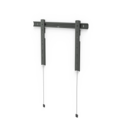 Support mural fixe Hama pour téléviseurs jusqu'à 90 pouces - Poids maximal : 80 kg - VESA 600 x 400 mm - Acier - Niveau à bulle