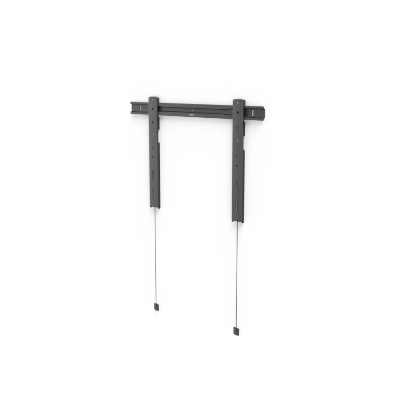 Support mural fixe Hama pour téléviseurs jusqu'à 90 pouces - Poids maximal : 80 kg - VESA 600 x 400 mm - Acier - Niveau à bulle