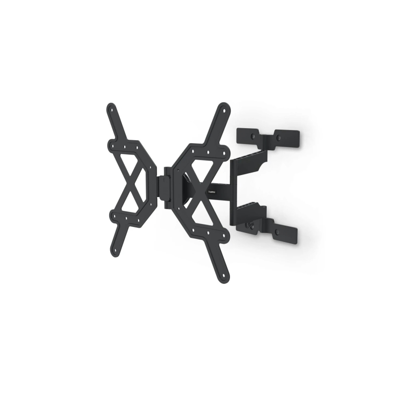Support mural Hama pour téléviseurs jusqu'à 65 pouces - Poids max. 30 kg - Inclinable - Pivotant - Ultra-fin - VESA 400 x 400 mm