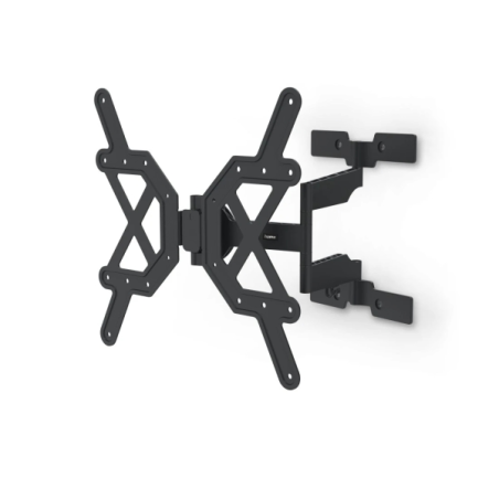 Support mural Hama pour téléviseurs jusqu'à 65 pouces - Poids max. 30 kg - Inclinable - Pivotant - Ultra-fin - VESA 400 x 400 mm