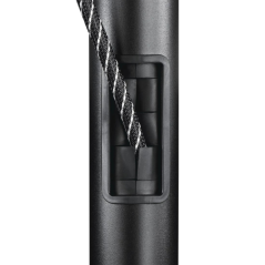 Support TV à roulettes Hama pour téléviseurs jusqu'à 75 pouces - Poids max. 10 kg - VESA 600 x 400 mm - Acier - Hauteur réglable