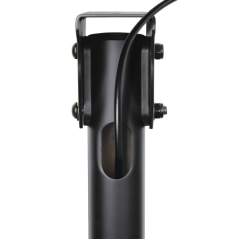 Support de plafond Hama pour téléviseurs jusqu'à 65 pouces - Poids maximal : 50 kg - Inclinable - Pivotant - VESA 400 x 400 mm -
