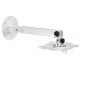 Support de plafond pour projecteur Hama - Supporte jusqu'à 15 kg - Hauteur réglable de 13 à 63,5 cm - Rotation à 360° - Acier -