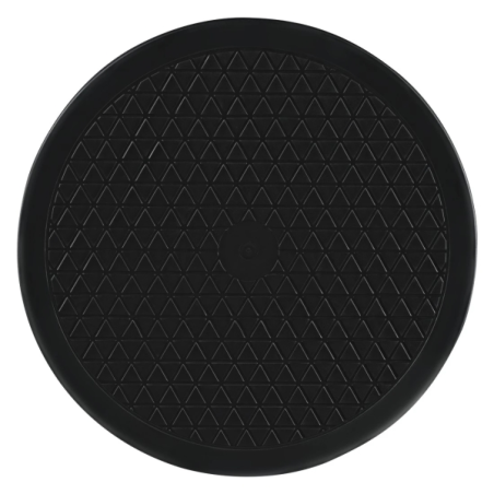 Support TV pivotant Hama - Poids max. 80 kg - Rotation à 360° - 30 x 2 cm - Noir