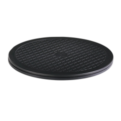 Support TV pivotant Hama - Poids max. 100 kg - Rotation à 360° - 40 x 2 cm - Noir