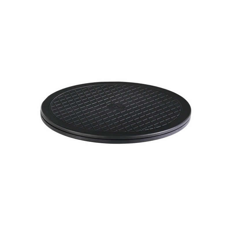 Support TV pivotant Hama - Poids max. 100 kg - Rotation à 360° - 40 x 2 cm - Noir