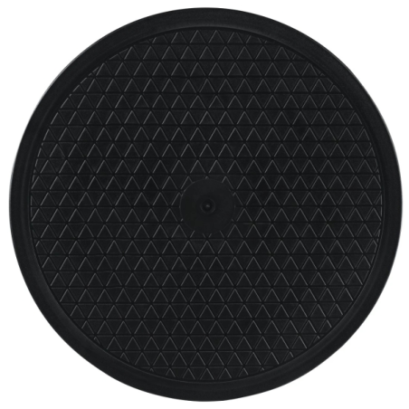 Support TV pivotant Hama - Poids max. 100 kg - Rotation à 360° - 40 x 2 cm - Noir