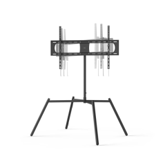 Support de sol Hama pour téléviseurs jusqu'à 90 pouces - Poids maximal : 50 kg - VESA 900 x 600 mm - Hauteur réglable - Gestion
