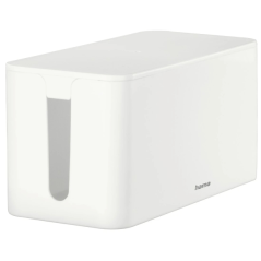 Multiprise Hama Mini avec boîte de rangement pour câbles - Organisation et nettoyage faciles - Protection enfants et animaux - D