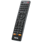 Télécommande Hama pour TV - Universelle - Rechargeable - Portée de 10 m - 45 boutons - Accès direct aux plateformes de streaming