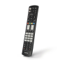 Télécommande Hama pour téléviseurs Panasonic - Portée de 10 m - 56 boutons - Accès direct aux plateformes de streaming - 21,4 x