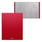 LOT de 4 Erichkrause Chemises à Pochettes Mat Classique - 20 Pochettes - Format A4 - Couleur Rouge