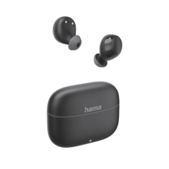 Casque Hama Freedom Buddy II avec microphone omnidirectionnel - Bluetooth - Portée de 10 m - Assistant vocal - Chargement USB-C